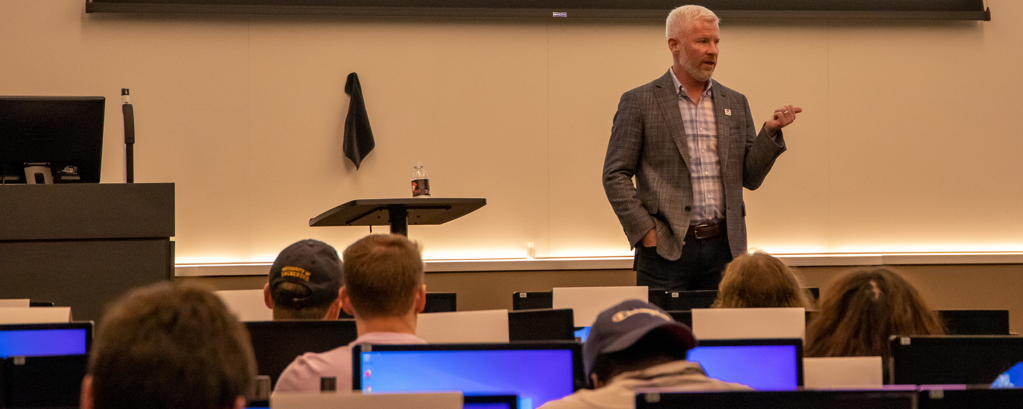 Credera CEO, Justin Bell presenting at CEO Day 2022