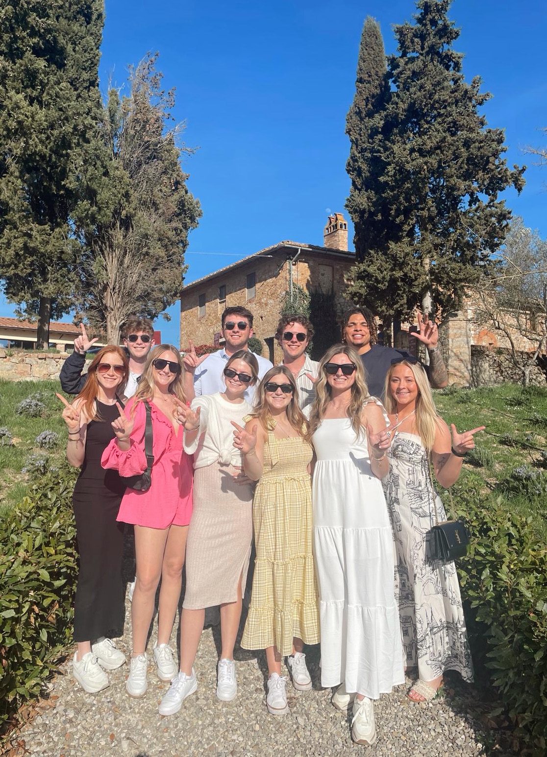 Students in Italy