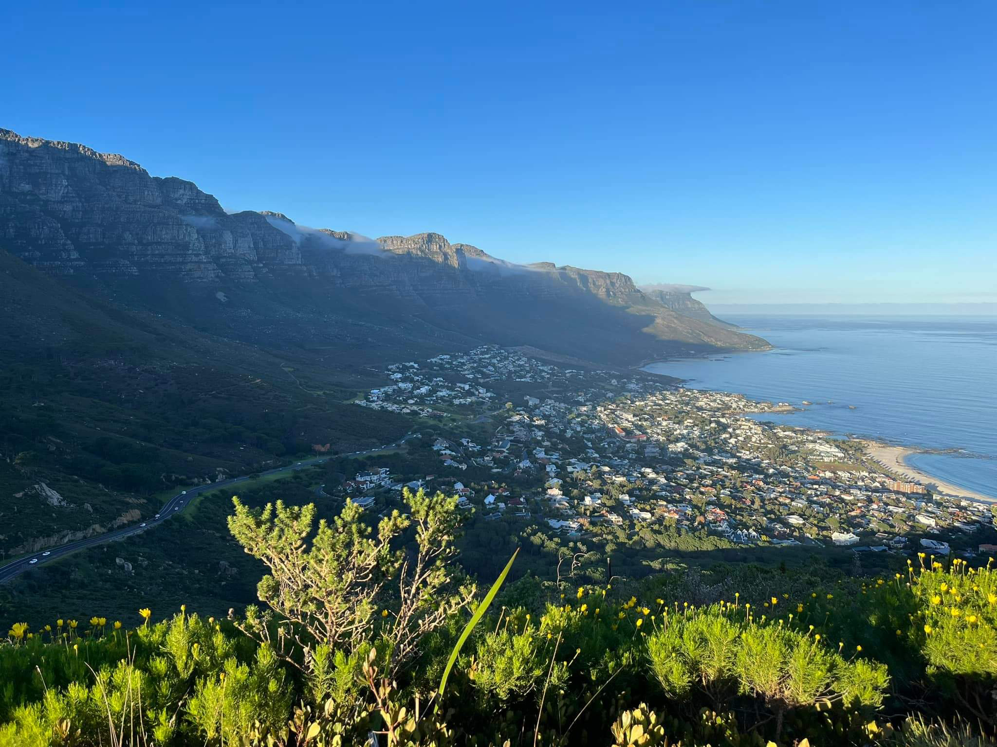South African coast/port town.