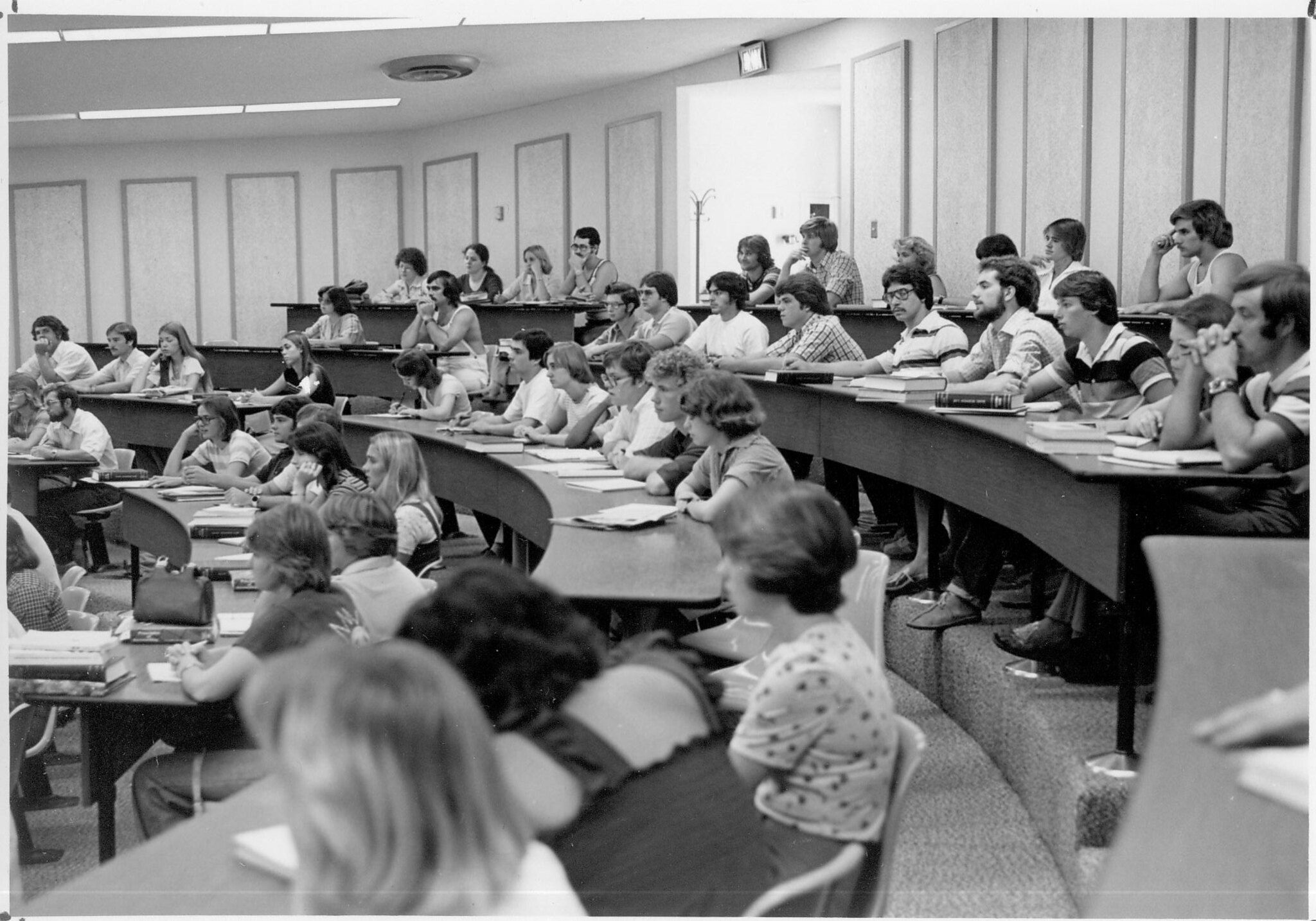 Spears students in a lecture. 