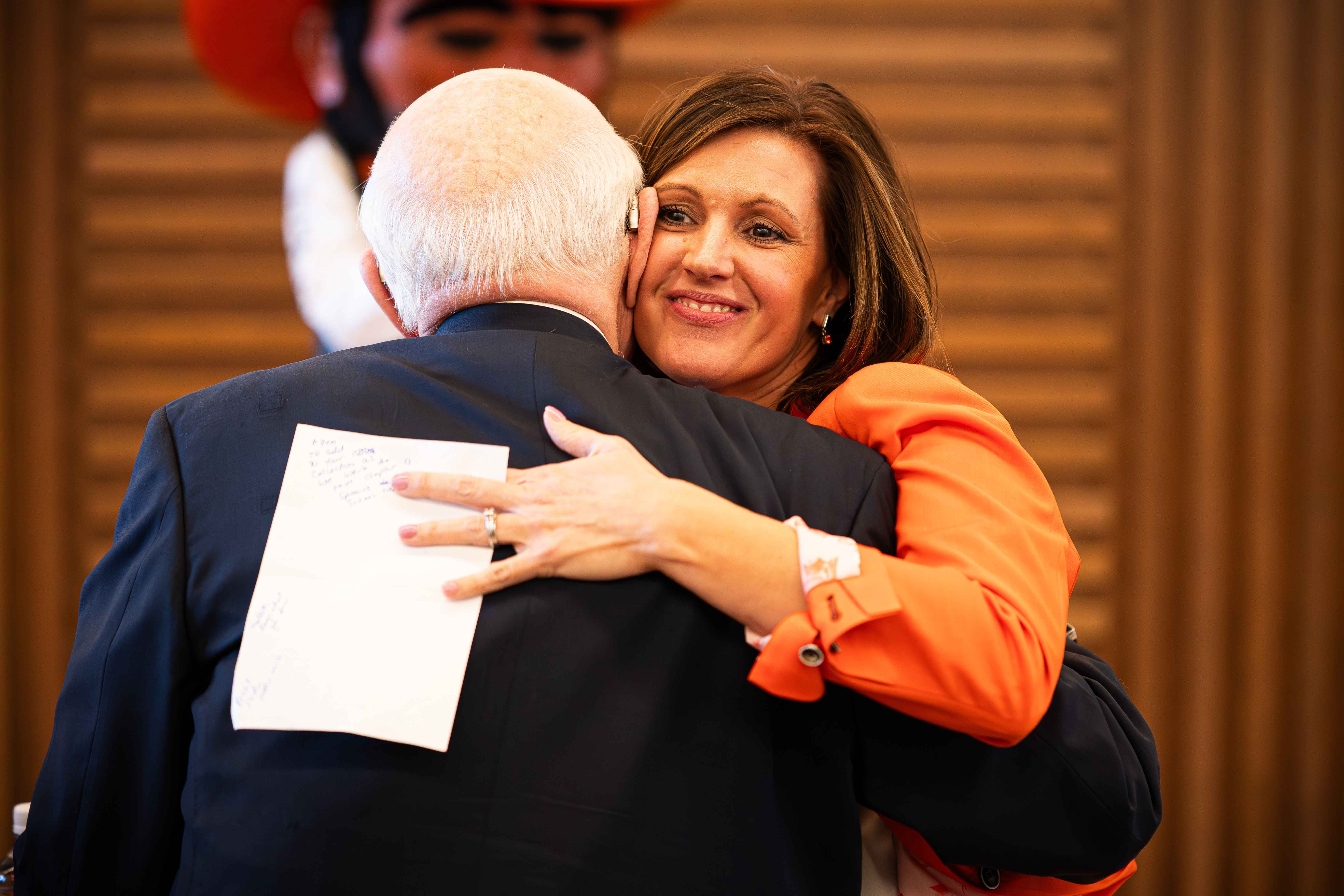 Dr. Spears and Blair Atkinson