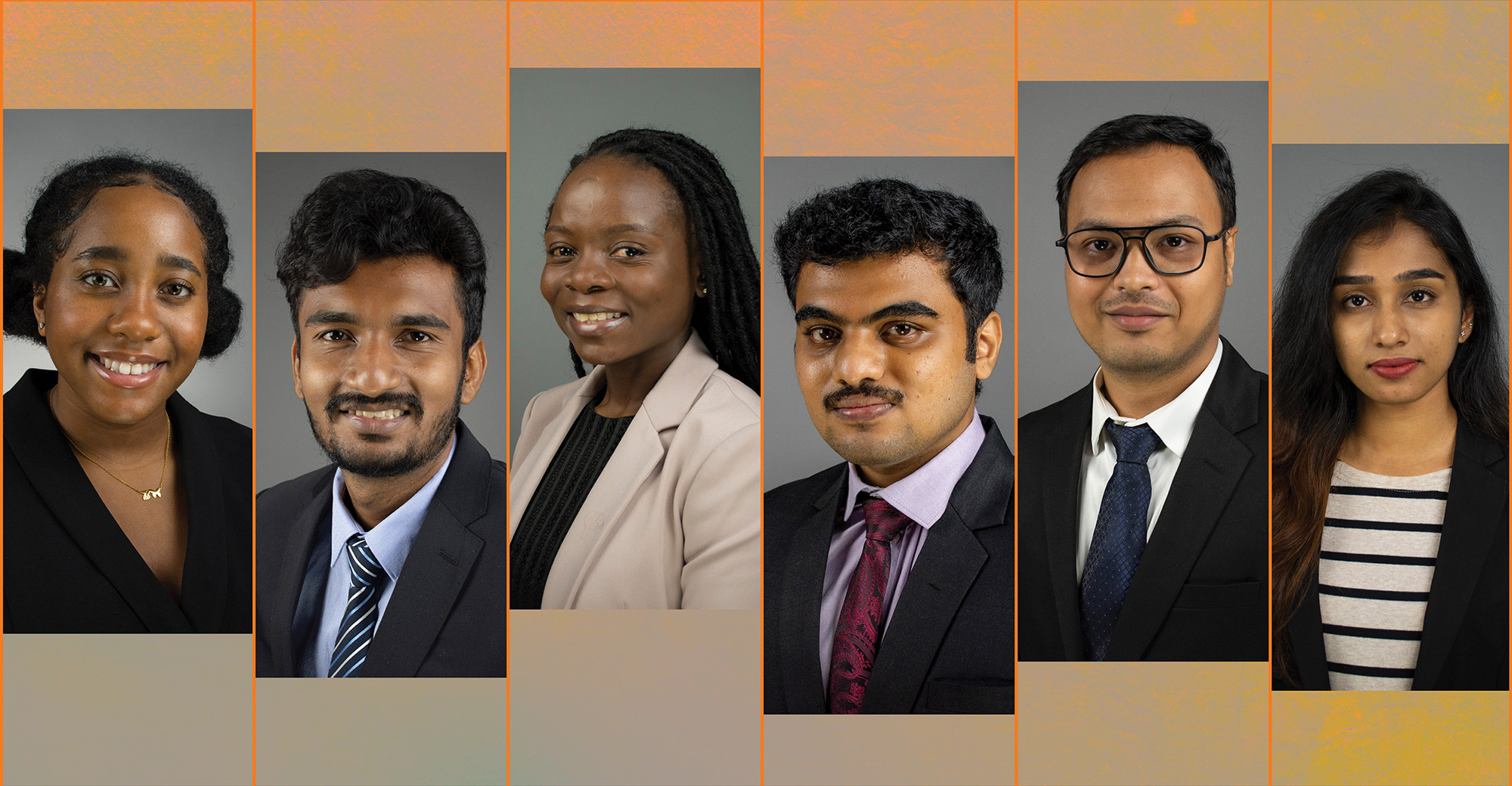 Becka Cammon, Kalpesh Mulye, Noreen Chihora, Prathamesh Kulkarni, Saswata Rautray and Tejaswi Maruthi.
