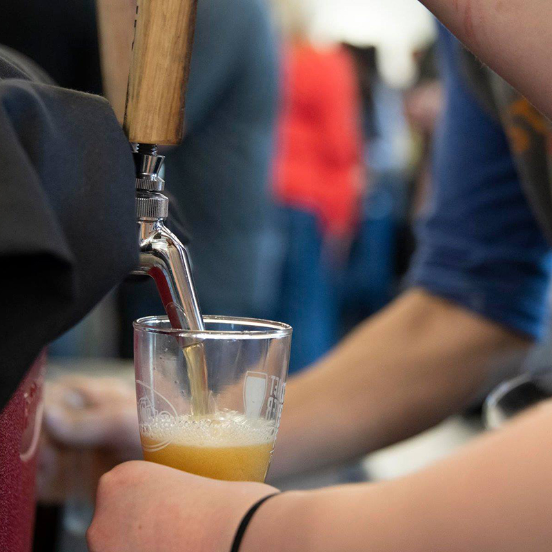 beer on tap