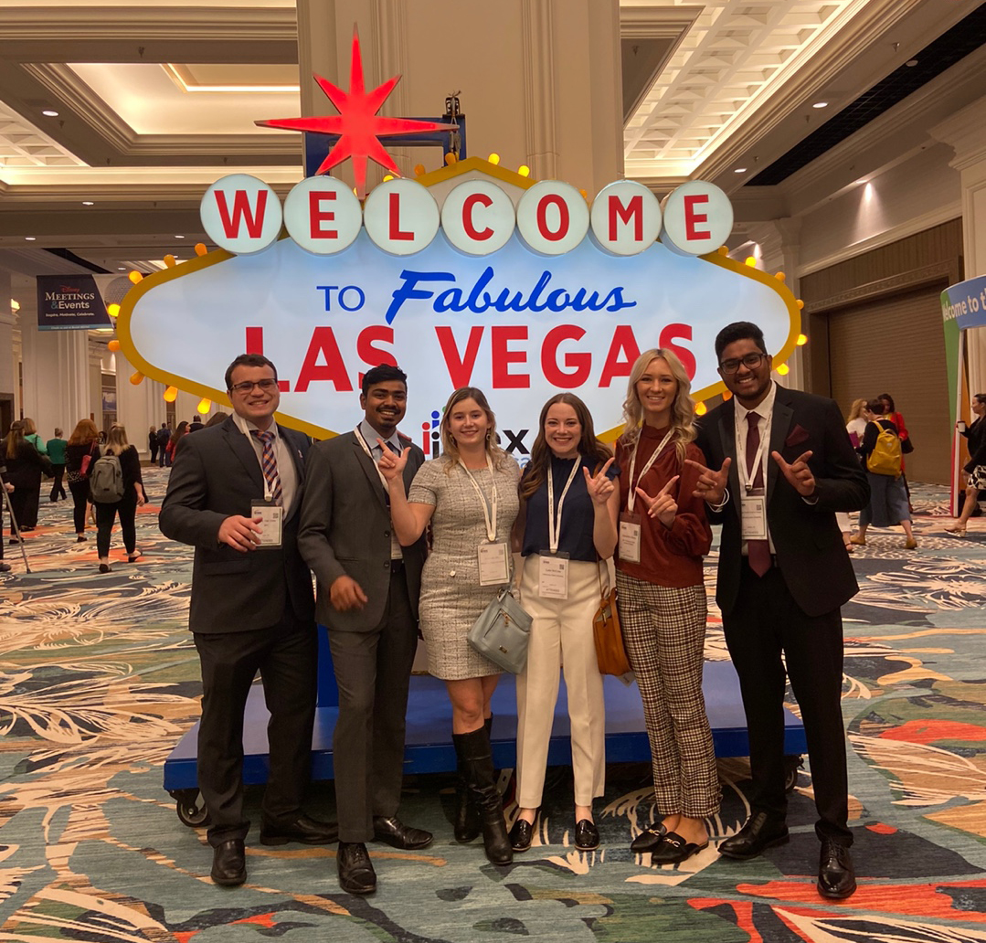 HTM students at IMEX America