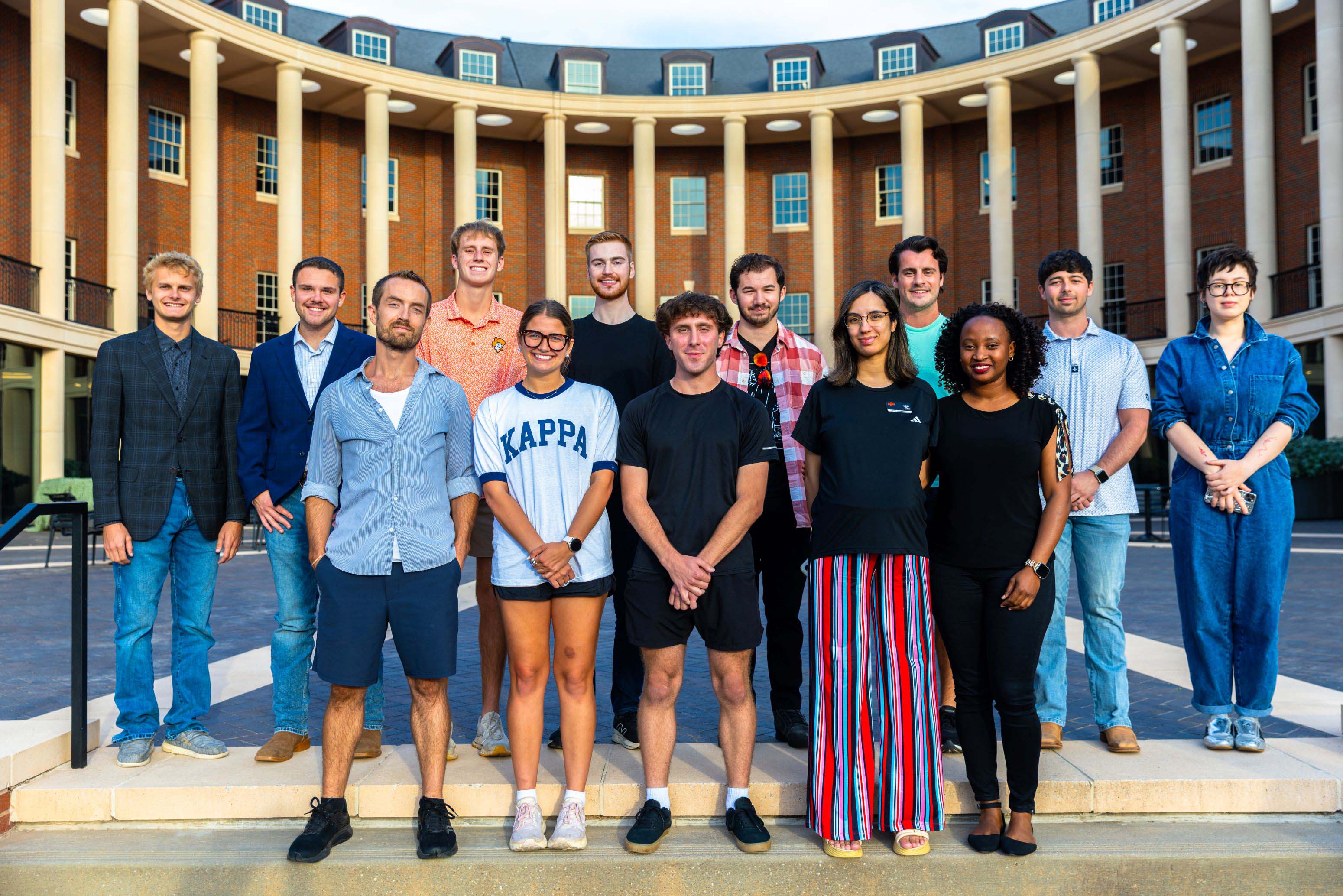 Group of entreprenuer students